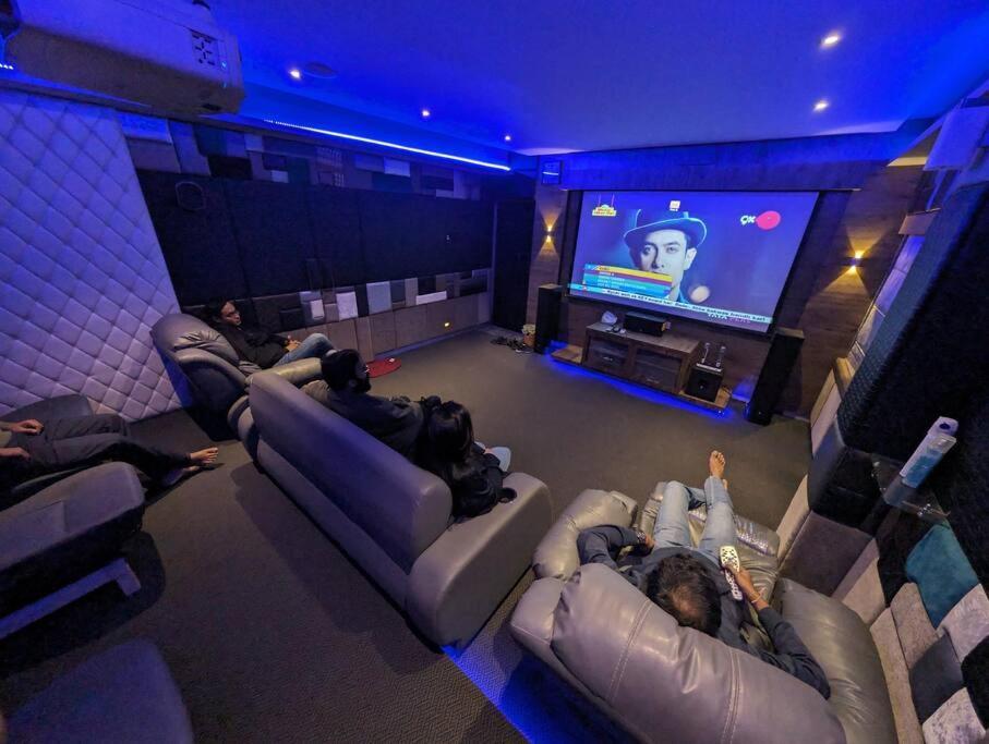 With A Mini Theatre And A Grande Party Lawn Villa Pune